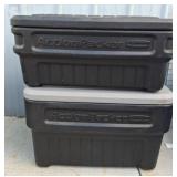 Stackable Rubbermaid ActionPacker Storage Boxes
