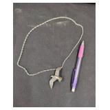 Sterling Bird Pendant with Chain