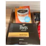 Peetï¿½s Brazil Coffee and Dunkinï¿½ Vanilla Pods