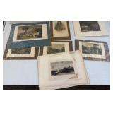Eight Engravings and Prints