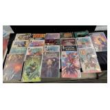 Comic Books Lot Featuring Various Titles