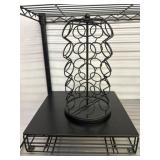 Metal Coffee Pod Holder With Storage Drawer