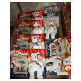 TY Beanie Babies Liberty and Maple Bears