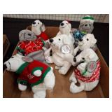 Plush Coca-Cola Polar Bear Toys