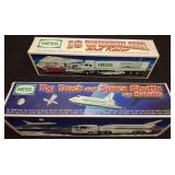 Hess Toy Trucks: 18 Wheeler and Shuttle Set