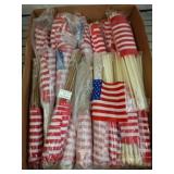 Small American Flags with Sticks