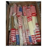 Mini American Flags with Wooden Handles
