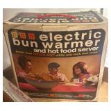 Electric Bun Warmer and Food Server