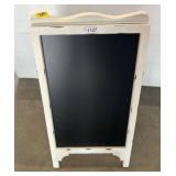 White A-Frame Chalkboard, 16ï¿½30