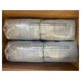 Box Containing Rolled Bedding Items