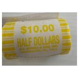 $10 Roll of Half Dollar Coins