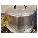 Regal Aluminum Cake Carrier with Lid