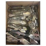 Silver-Colored Flatware Collection