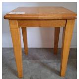 Wooden Plant Stand with Square Top