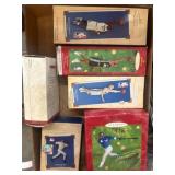 Boxed Hallmark Collectible Sports Ornaments