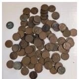 Wheat and Lincoln Pennies