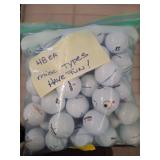 Golf Balls in Zip-Loc Bag
