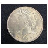 1923 ï¿½U.S. Silver Peace Dollar Coin