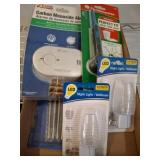 Carbon Monoxide Alarm, Toilet Lever, Night Lights