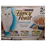 Purina Fancy Feast Seafood Grilled Cat Food Box