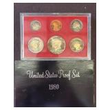 1980 United States Proof Coin Set
