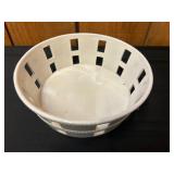 Martha Stewart Ceramic Basketweave Bowl