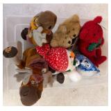 Plush Toys, Including TY and Boyds