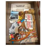 Cardboard Band Wagon Cutout Set