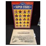1989 Super Stars Sheet and Harper