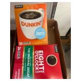 Two Keurig Coffee Pod Boxes - Dunkin