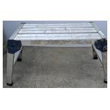 Aluminum Folding Work Platform with Metal Hinges