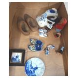 Dutch Delftware and Wood Items