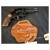 Smith & Wesson .22 Revolver with Leather Holster