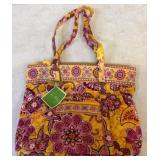 Villager Bali Gold Quilted Tote Bag