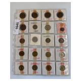 Worldwide Coins in Sleeves