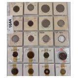 International Coins in Holders