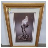 Framed Print Featuring Sculpture Artwork