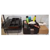 Storage Bins and Personal Care Items