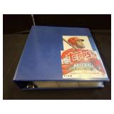 Binder of 2018 Topps Series Two Baseball Cards
