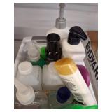 Bottles of Personal Care Products