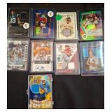 Sports Cards with Jersey and Autograph Inserts