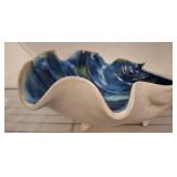 Decorative Ceramic Shell-Shaped Bowl