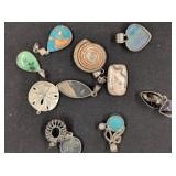 Stone and Metal Pendants