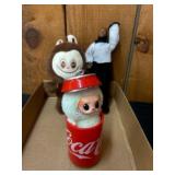 Vintage Plush Characters and Doll Lot