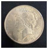 1925 Peace Silver Dollar Coin