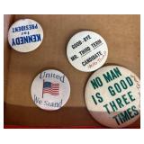 Political Campaign Buttons