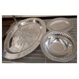 Decorative Metal Serving Trays