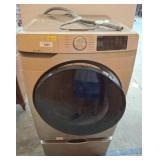 Samsung Front-Load Washer with Drawer Pedestal