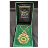 Gold Pendant Necklace by David Webb, Moon Drops