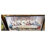 Framed Print of ï¿½The Last Supperï¿½ Scene